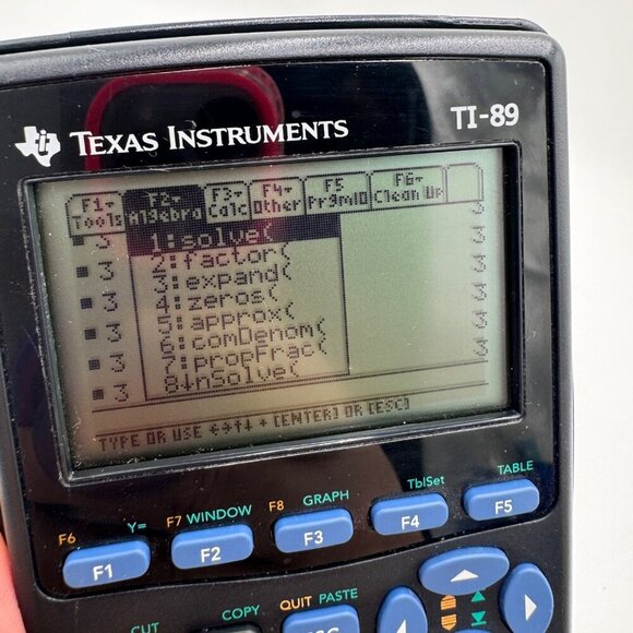 Texas Instruments TI-89 Graphing Calculator working condition - Picture 4 of 11